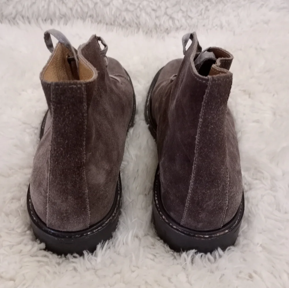 Baldwin Esquival Limited edition handmade Italian leather suede boots
